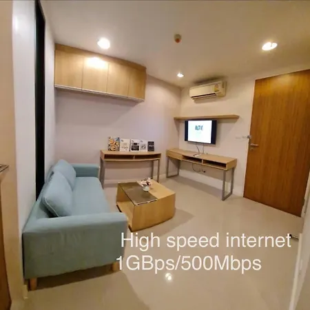Free Airport Pick Up , 1 Bedroom 4 Mins From Bts Ekkamai